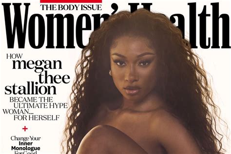 megan thee stallion topless|Megan Thee Stallion goes completely nude in Womens Health